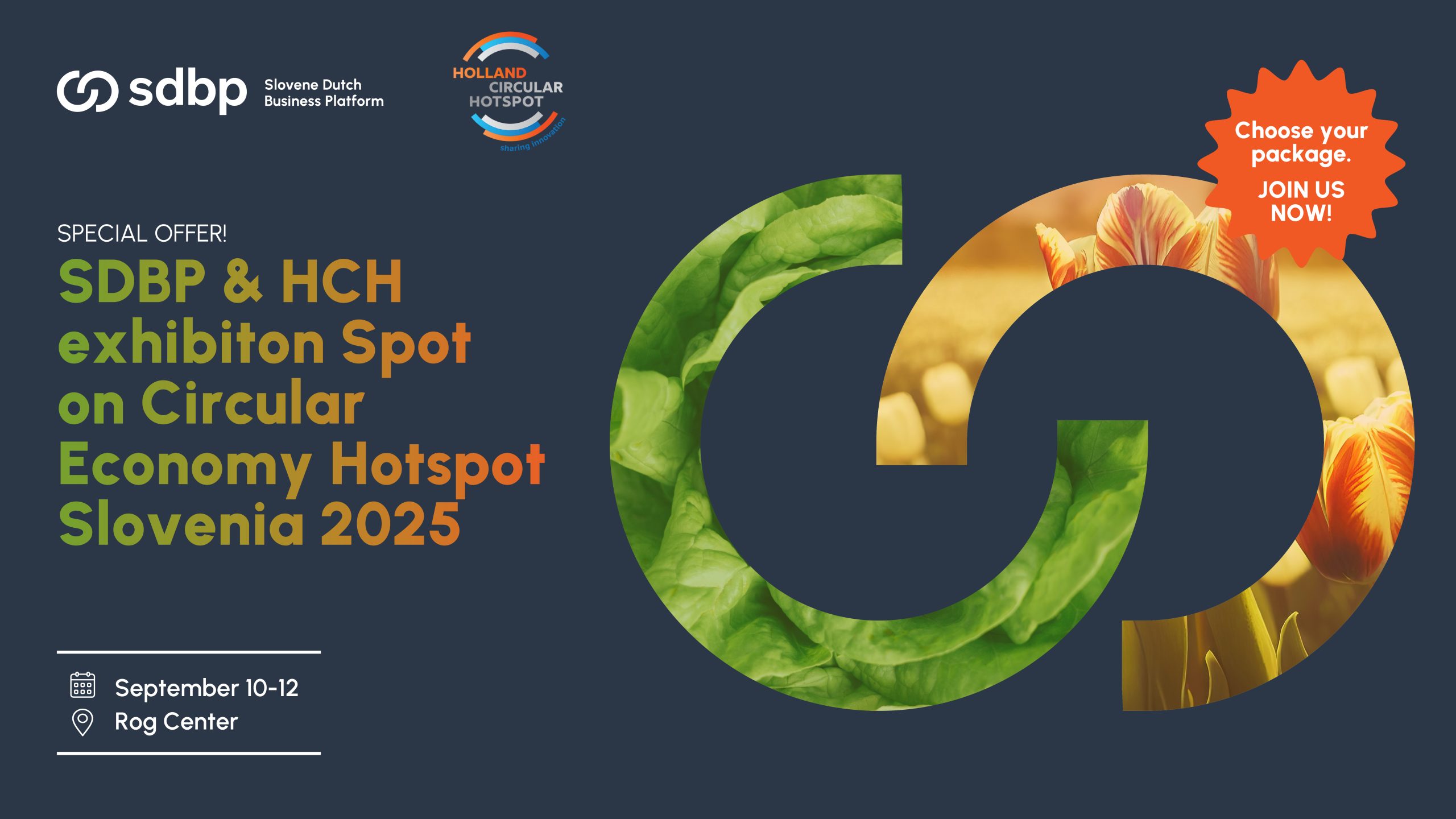 SDBP Circular Exhibition, your opportunity at Circular Economy Hotspot Slovenia 2025